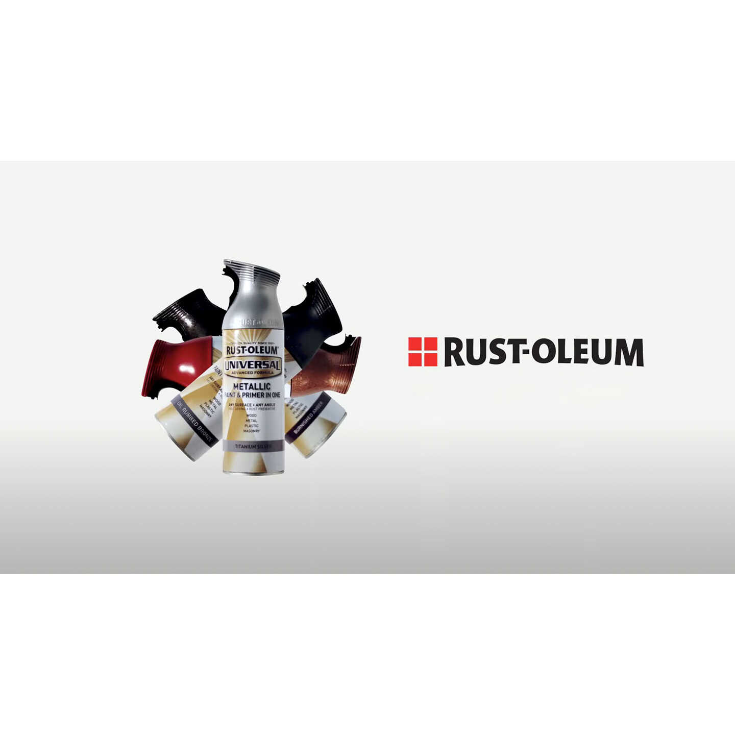 Rust-Oleum Universal Flat Black Spray Paint and Primer In One (NET