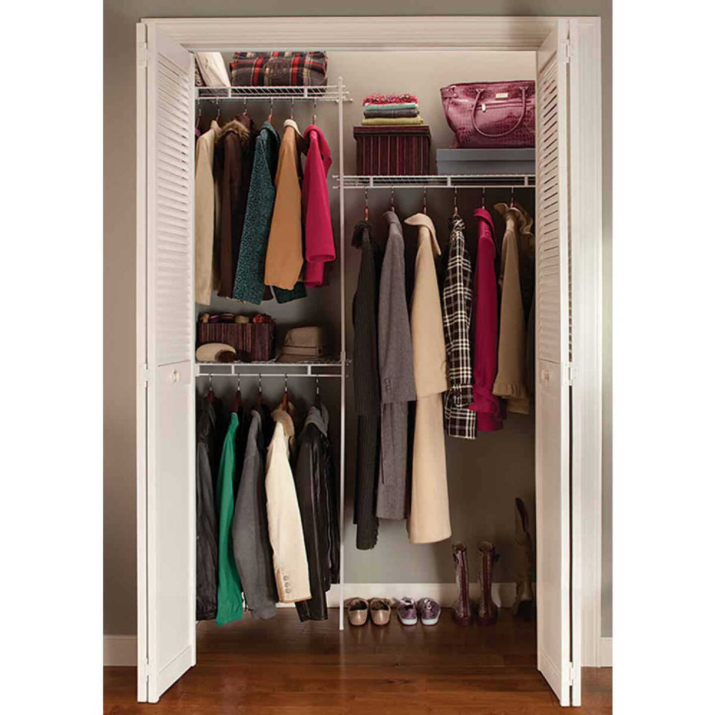 ClosetMaid 5 Ft. Shelf & Rod Closet System - Gillman Home Center