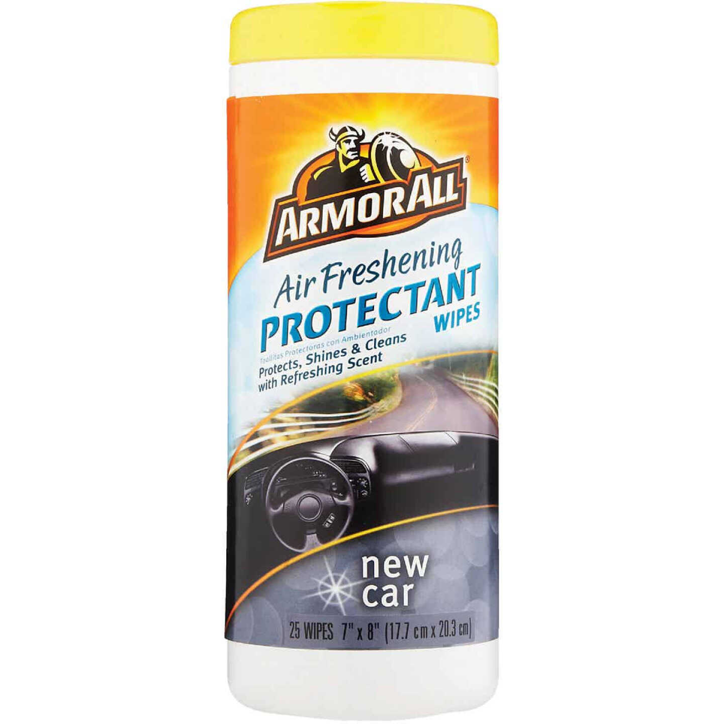 Armor All New Car Scent Air Freshening Protectant Wipe (25-Count