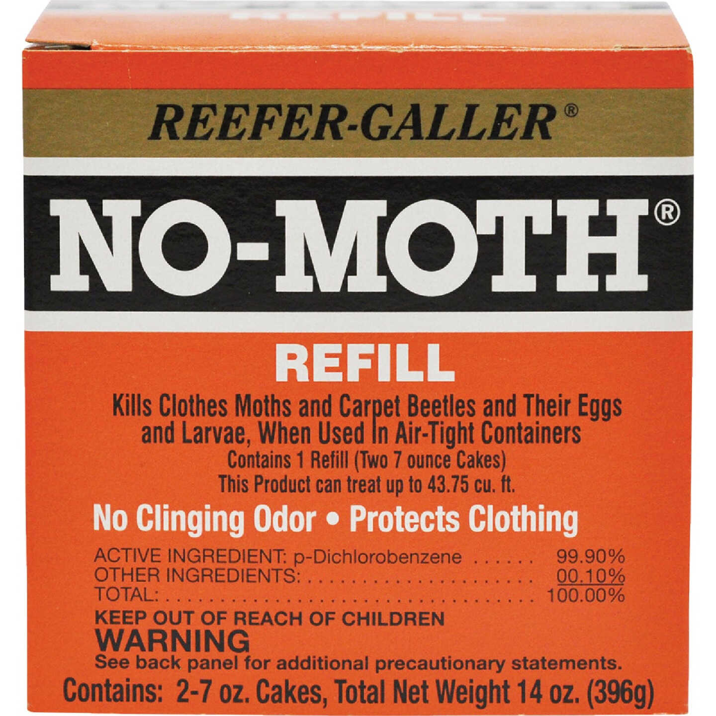 Reefer-Galler No-Moth Moth Killer Cake Refill (2-Pack) - Gillman Home Center