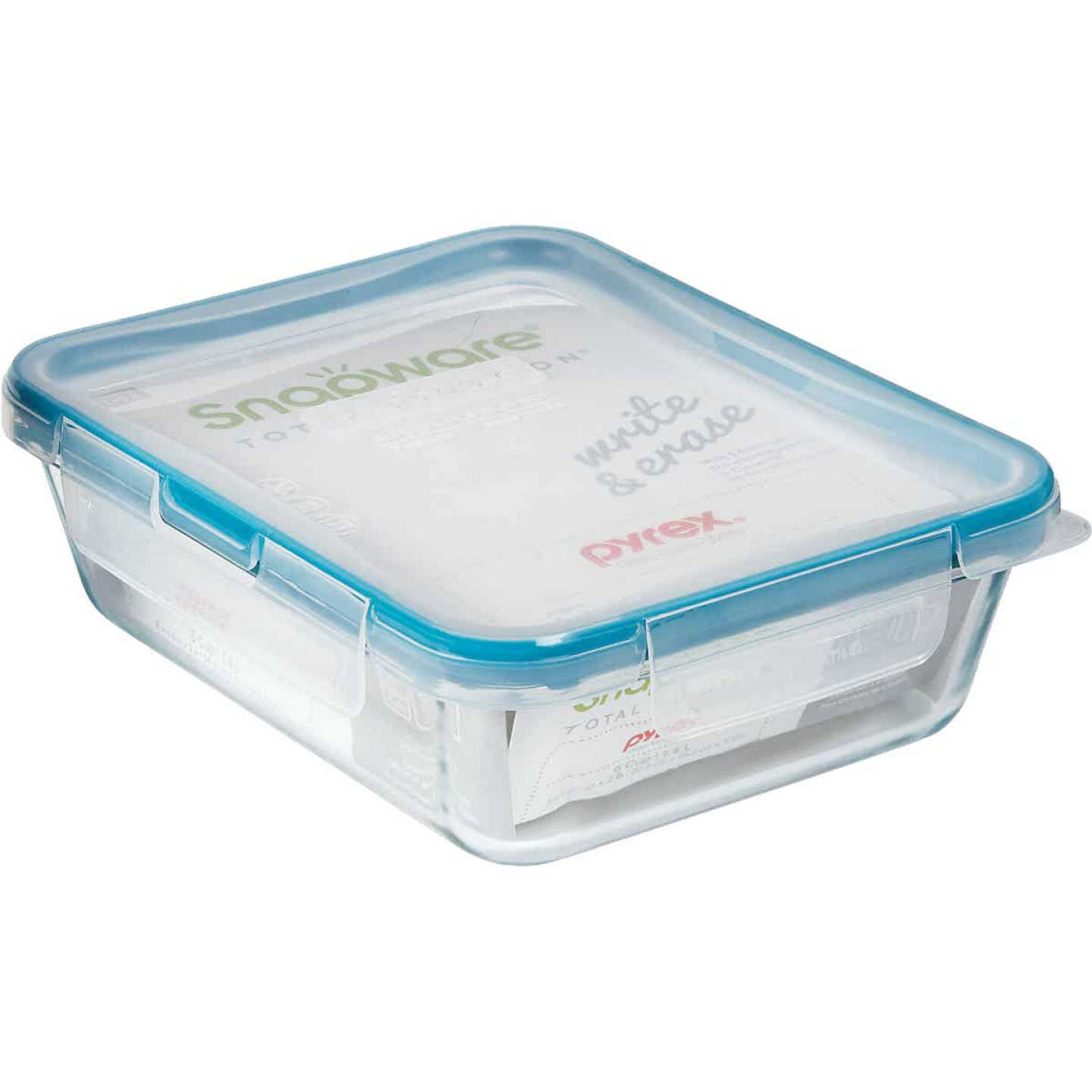 Snapware Total Solution 6-Cup Rectangle Pyrex Glass Storage Container with  Lid - Gillman Home Center