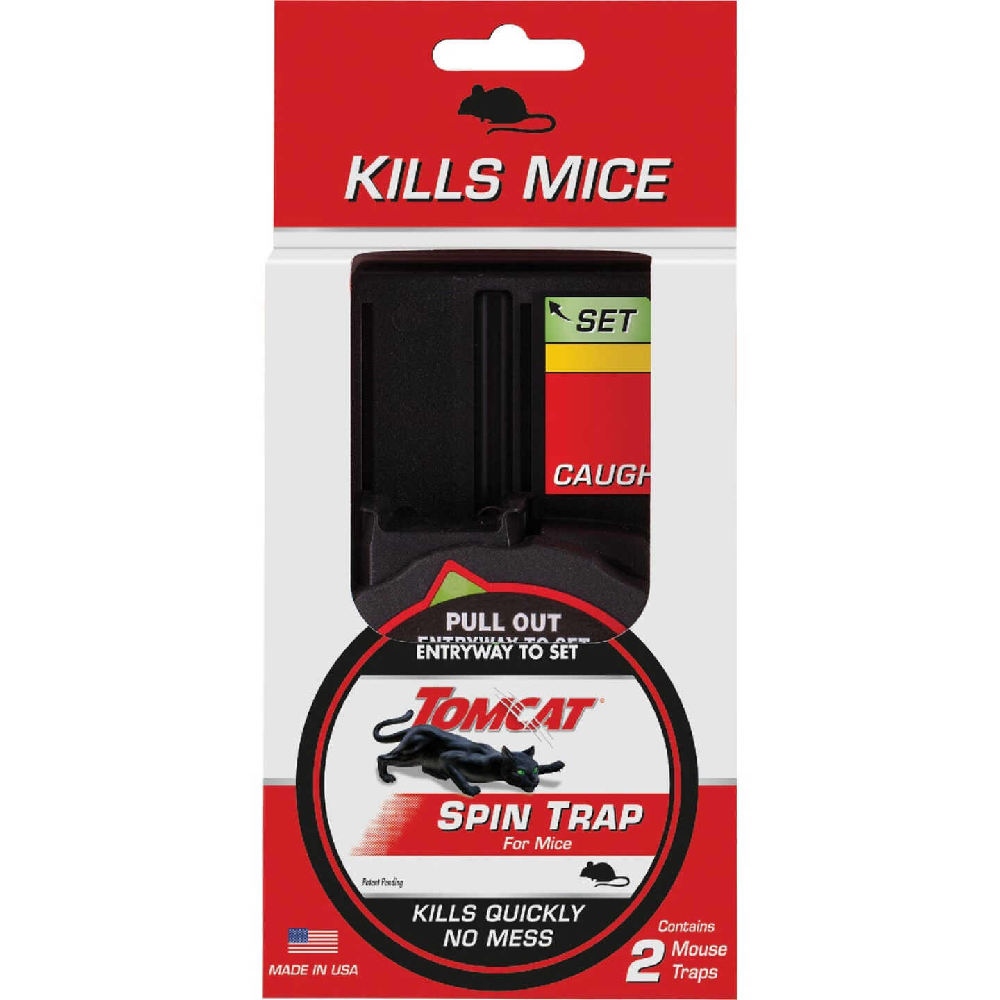 Tomcat Kill & Contain Mouse Trap, 2 count