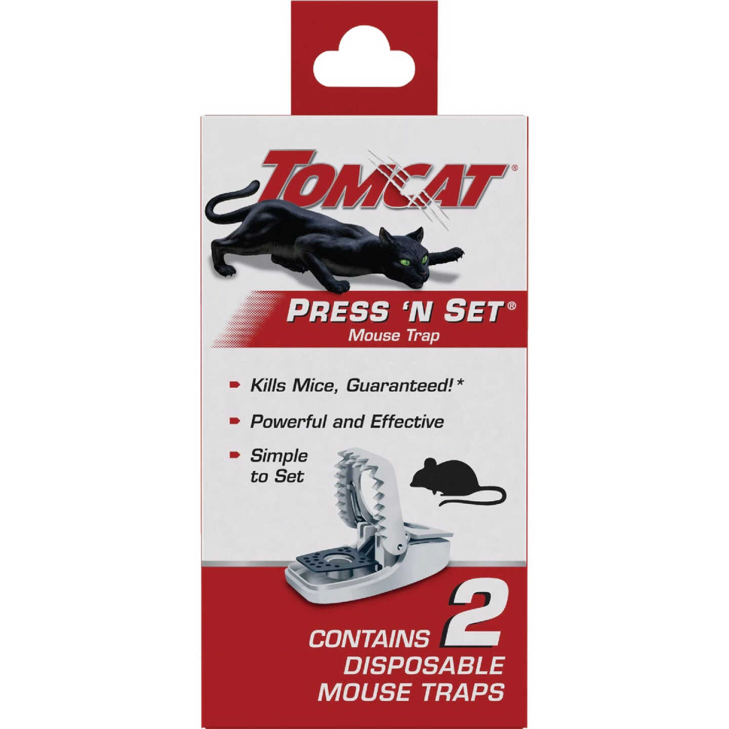 Tomcat Press 'N Set Mechanical Mouse Trap (2-Pack) - Gillman Home Center