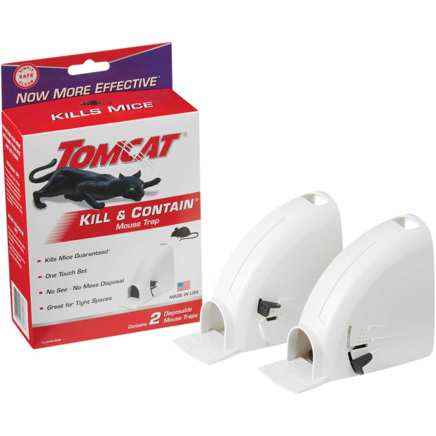 TOMCAT Spin Trap Mechanical Mouse Trap (2-Pack) - Gillman Home Center
