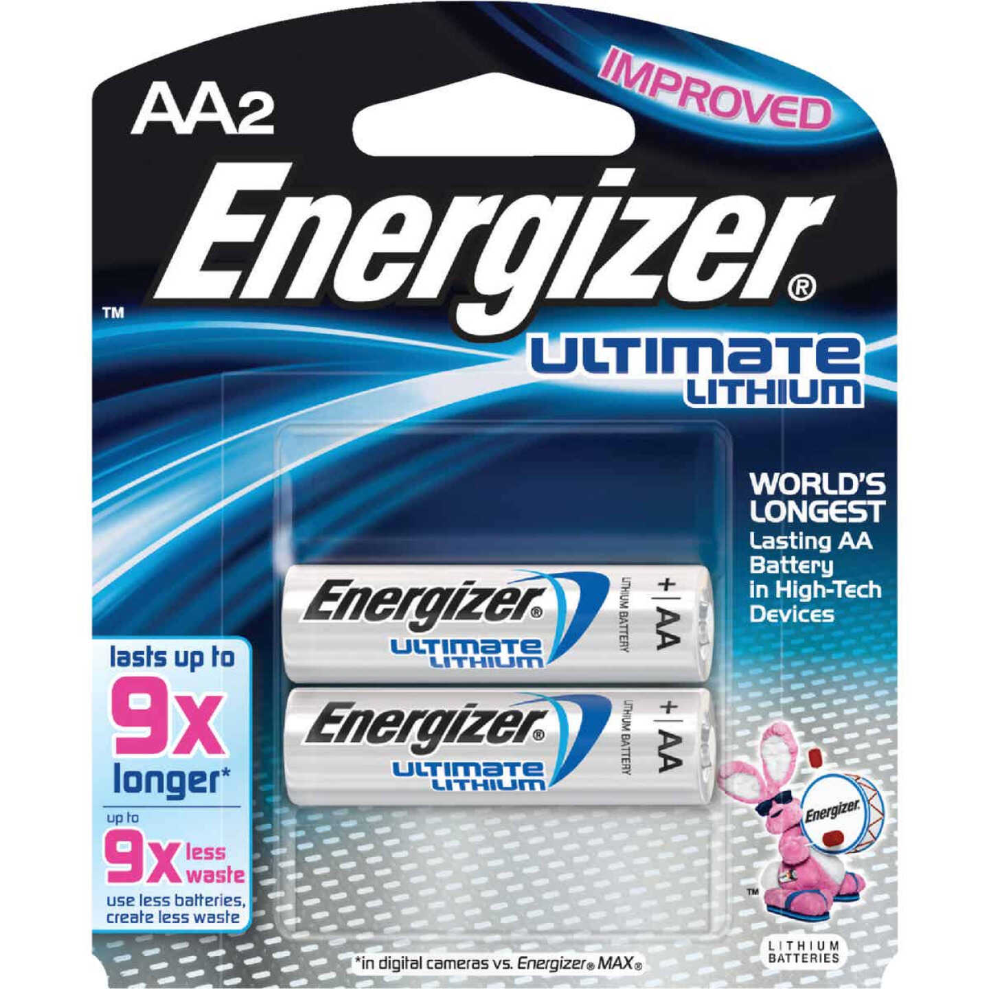 Energizer AA Lithium Battery (2-pack) - Batteries for Long Life and Cold  Climates